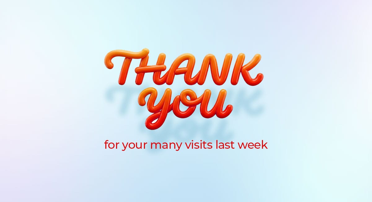 Thank you for your visits last week at Analytica
