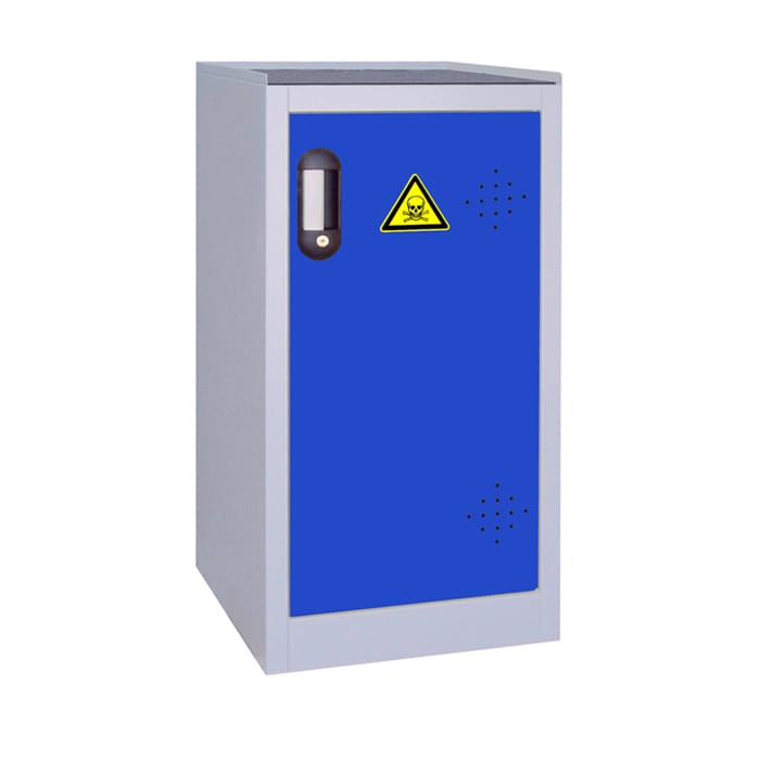 1- blue door working cover safety cabinet