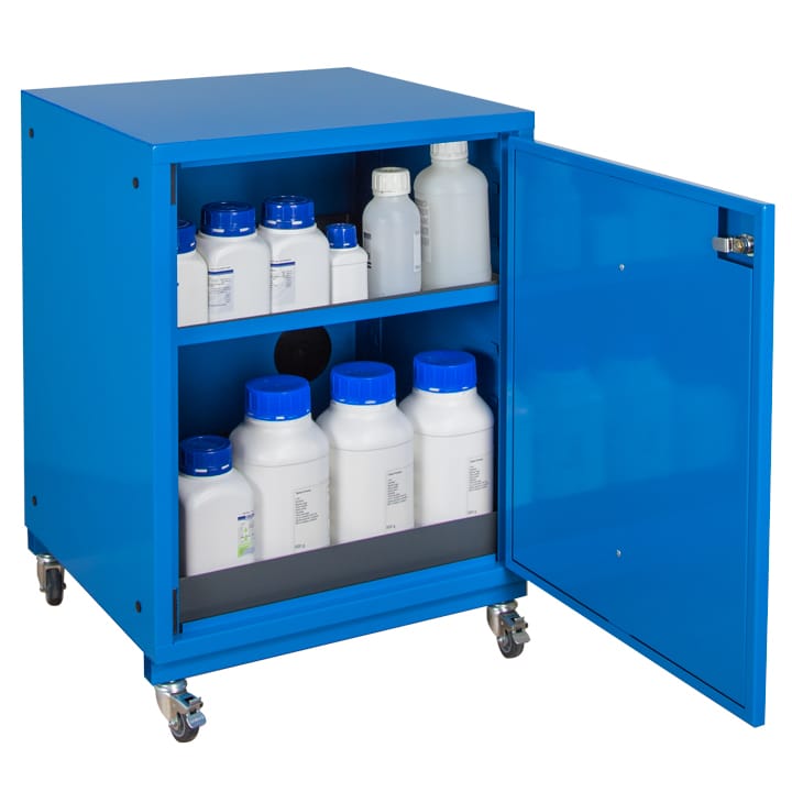 1- door underbench safety cabinet for acids