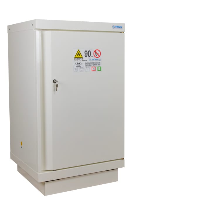 1- door working cover safety cabinet Type 90