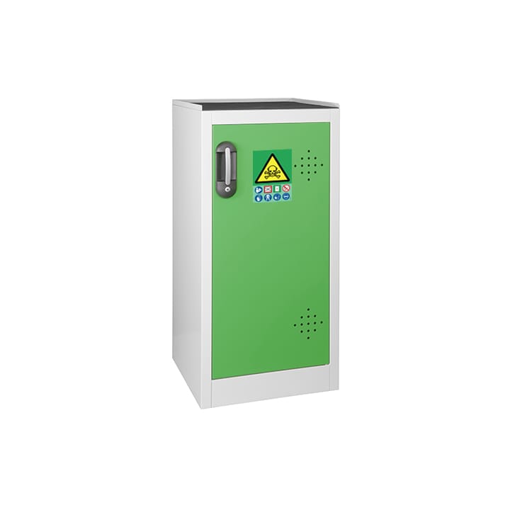 1- green door working cover safety cabinet
