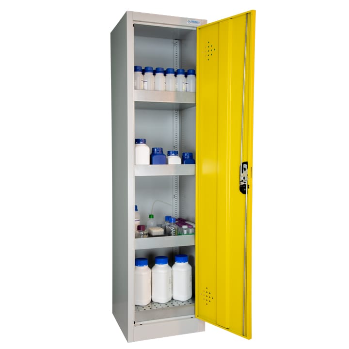 1- yellow door working cover safety cabinet