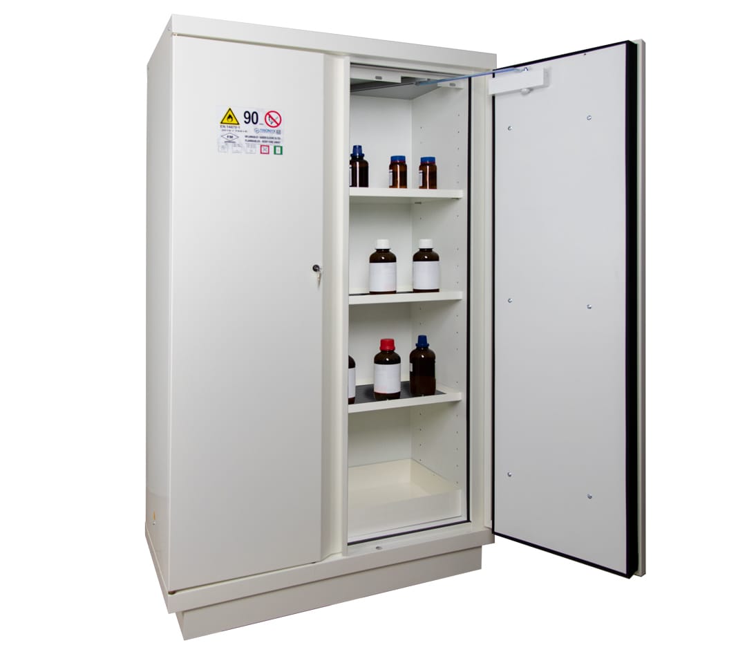 2- door tall safety cabinet Type 90 - for maritime motion