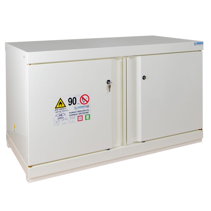 2- door underbench safety cabinet Type 90