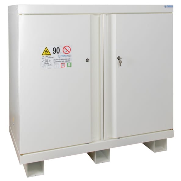 2- door working cover safety cabinet Type 90 - 2 compartments