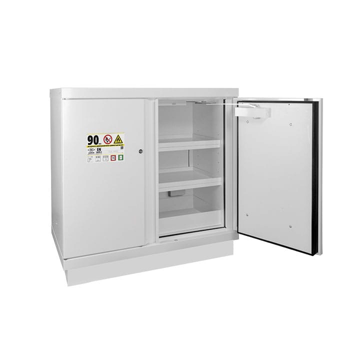 2- door working cover safety cabinet Type 90