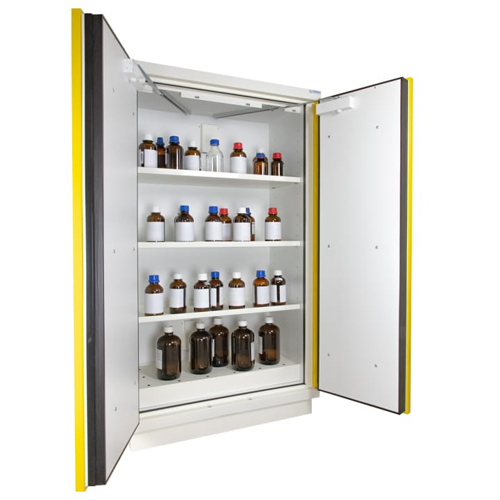 2- yellow door tall safety cabinet Type 90