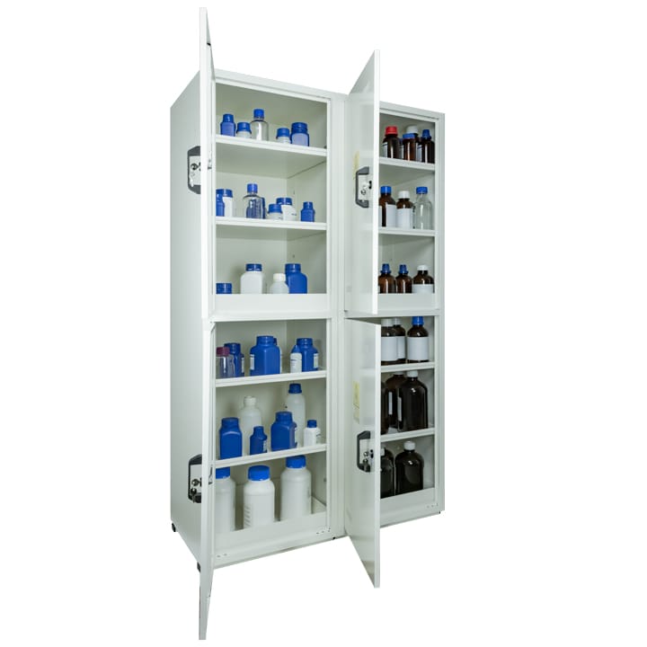 4- door tall safety cabinet - 4 compartments