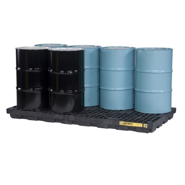 8 drums containment pallet (in line)