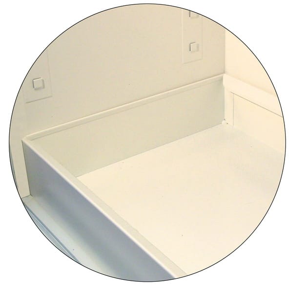 Containment sump in PVC