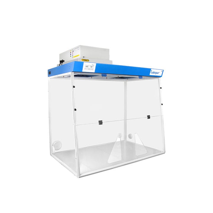 Ductless fume hood 1200 mm - 1 Module - two openings