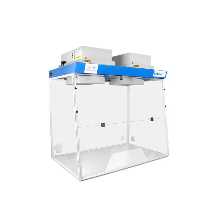 Ductless fume hood 1200 mm - 2 Modules - one opening