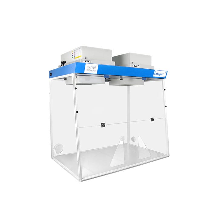 Ductless fume hood 1200 mm - 2 Modules - two openings