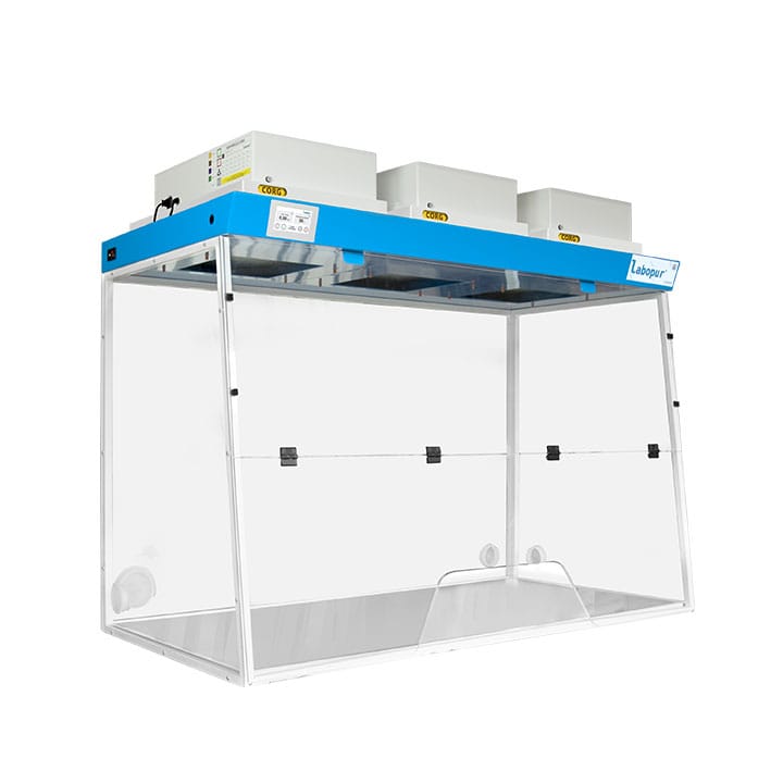 Ductless fume hood 1500 mm - 3 Modules - one opening