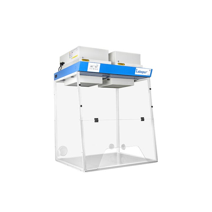 Ductless fume hood 900 mm - 2 Modules - one opening