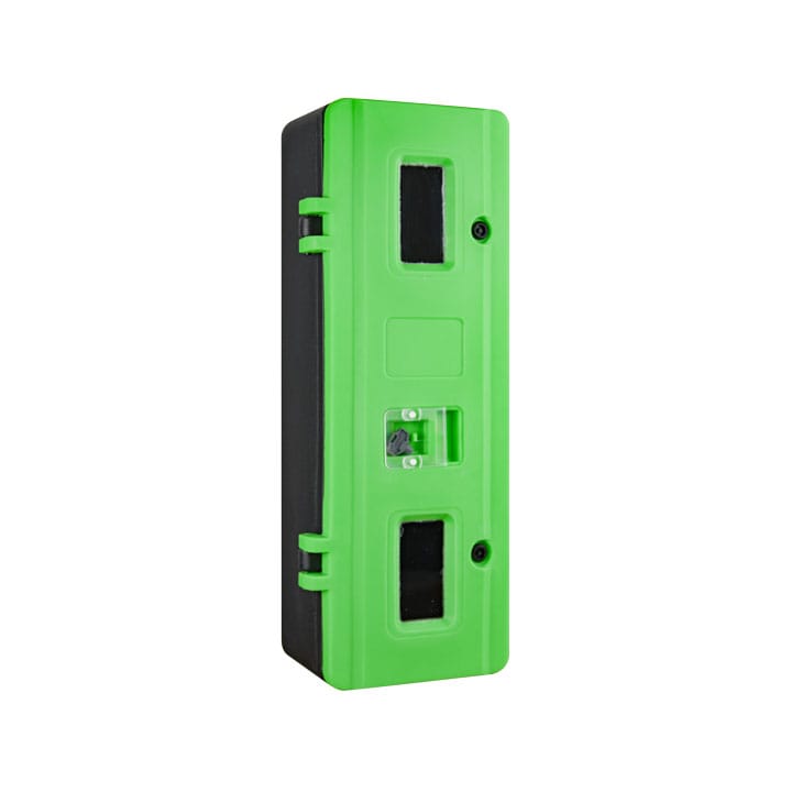 Green polyethylene wall case 6L