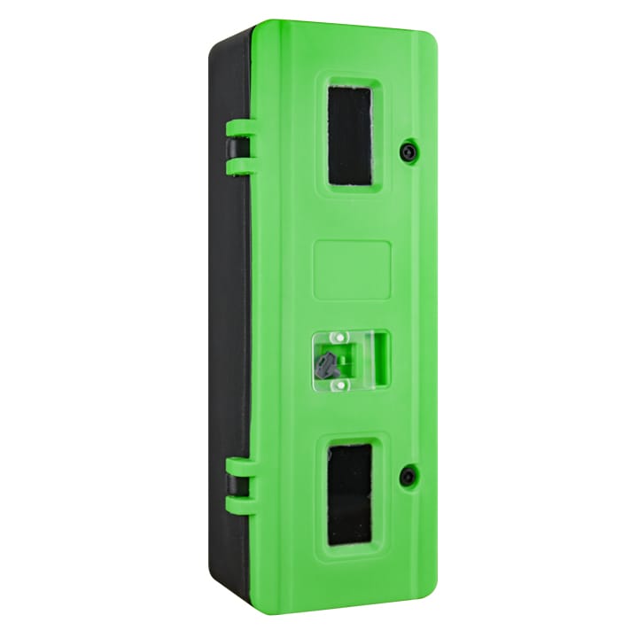 Green polyethylene wall case 9L