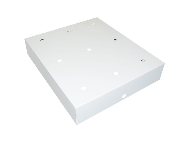 Perforated cover plate for cabinets 791+
