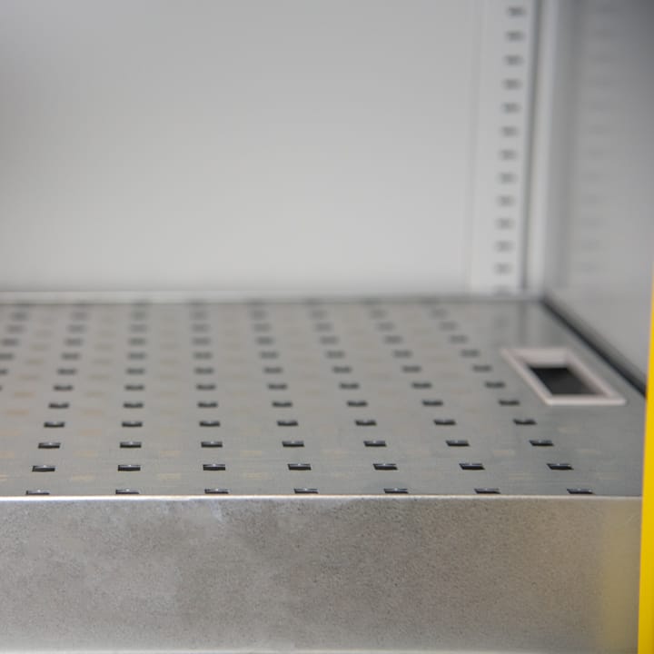 Perforated cover plate for cabinets AZ50 - AZ150