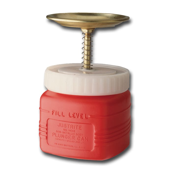 Plunger container built in polyethylene - 1L
