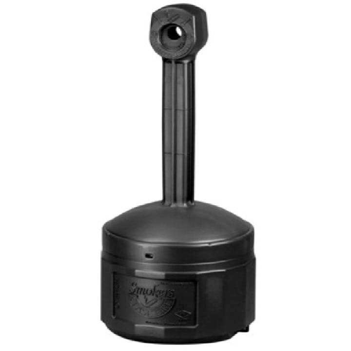 Safety ashtray with recovery seal - Black