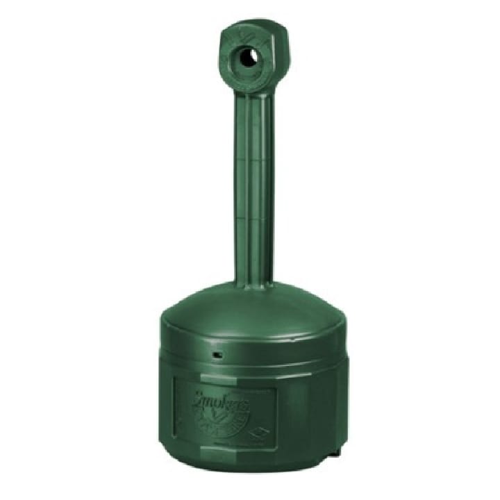 Safety ashtray with recovery seal - Green