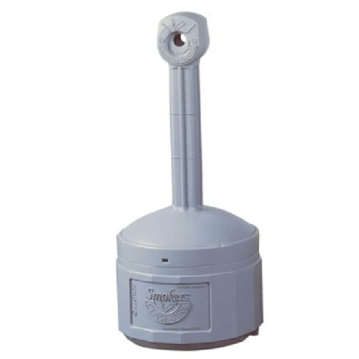 Safety ashtray with recovery seal - Grey