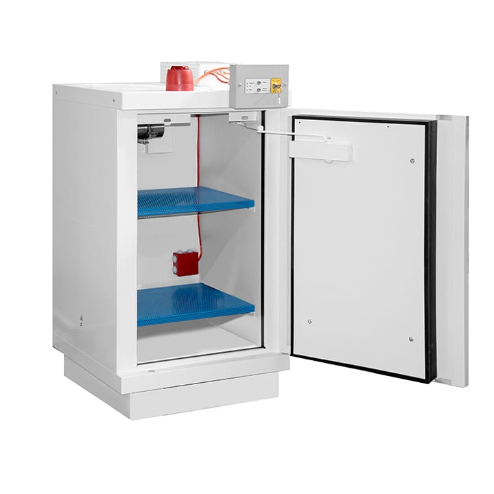 Safety cabinet 90 min lithium batteries Counter 1 door + 2 E48Li + Vig190