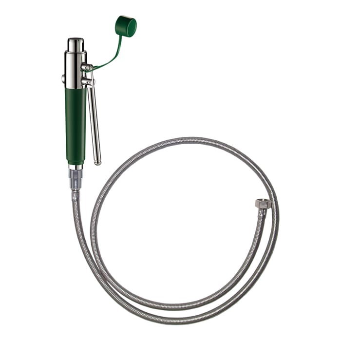 Safety eye-washer - wall mounted for indoor use