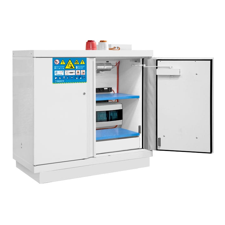 Storage and utility cupboard – 105 mm – counter, 2 doors – P3500T1