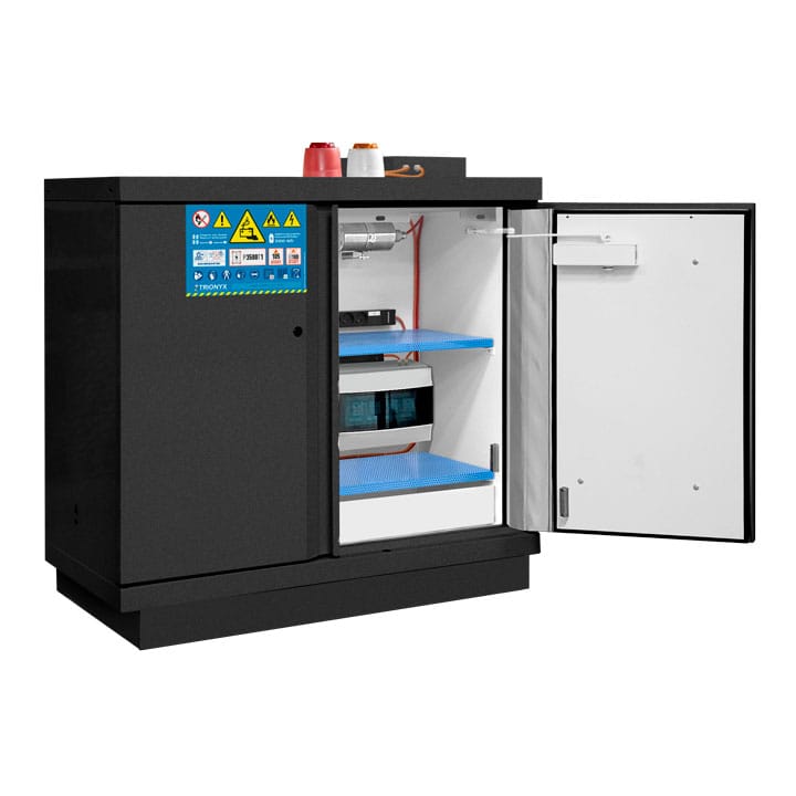 Storage and utility cupboard – 105 mm – counter, 2 doors – P3500T1