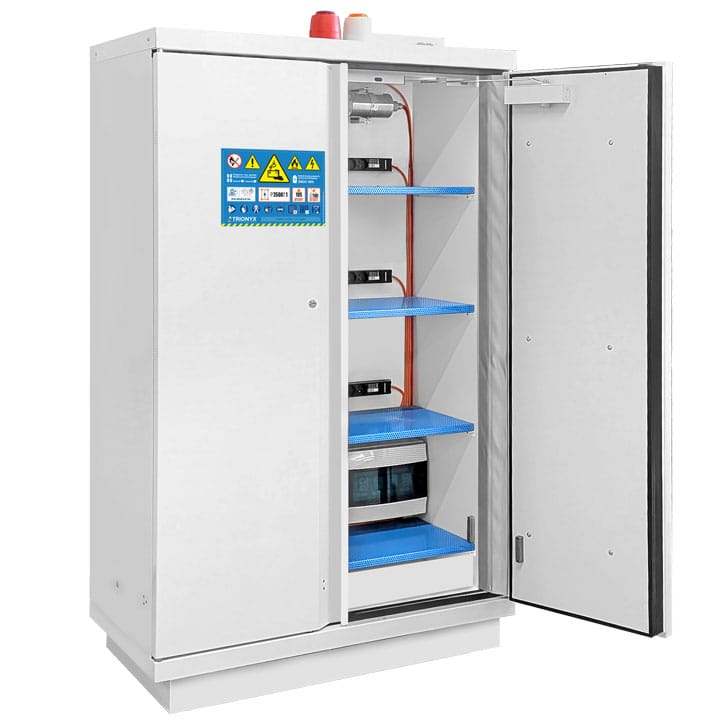 Storage and utility cupboard – 105 mm – tall, 2 doors – P3500T1