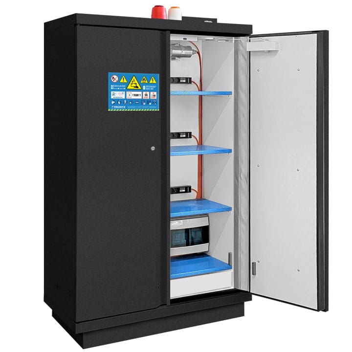 Storage and utility cupboard – 105 mm – tall, 2 doors – P3500T1