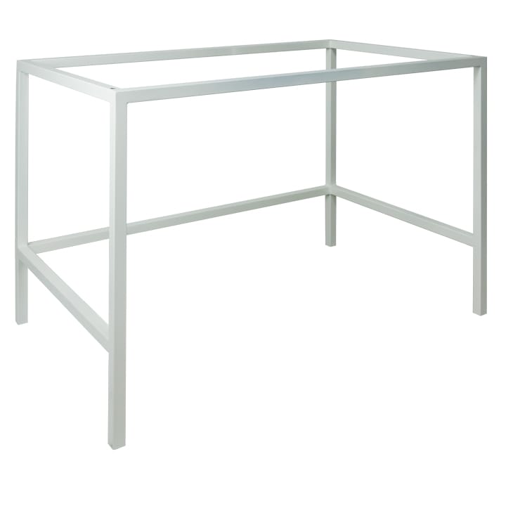 Tubular table with feet for model H12