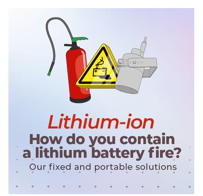 Against lithium fire