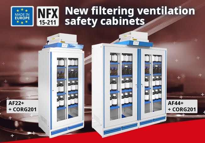 Discover our new generation of cabinets with filtering ventilation