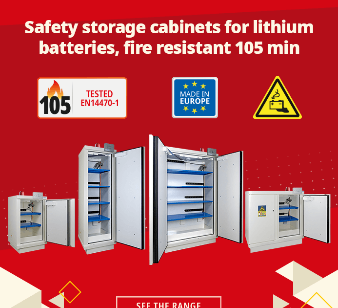 The prevention of fires from lithium-ion batteries