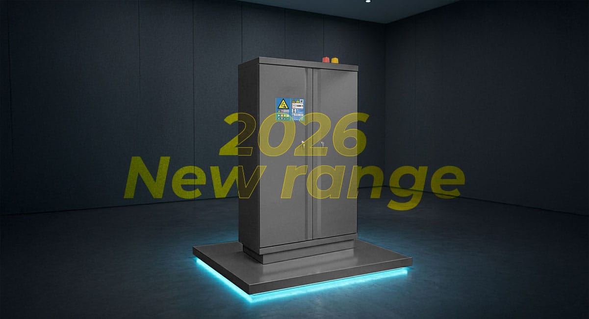 DISCOVER OUR NEW ULTRA-SECURE LITHIUM CABINETS