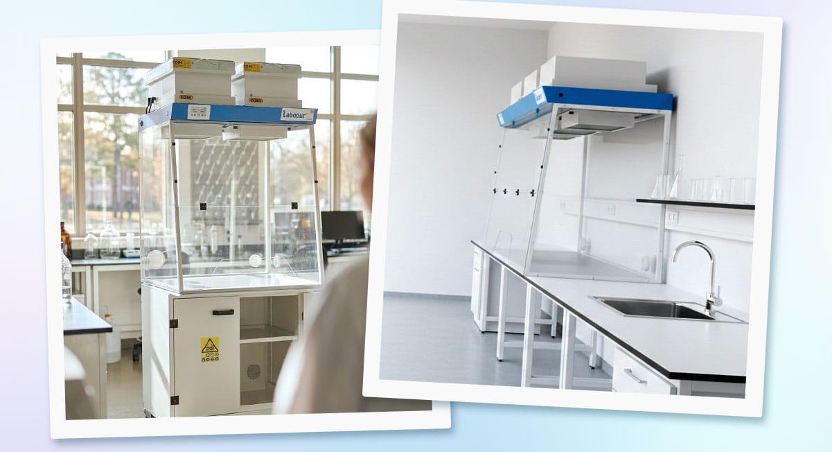 Spotlight on our ductless fume hoods