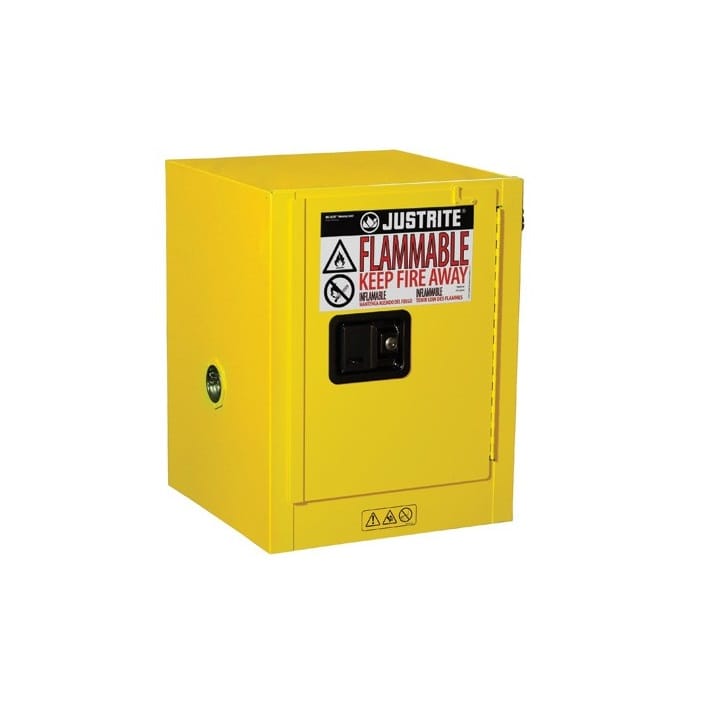 1- door working cover safety cabinet for flammables for flammables