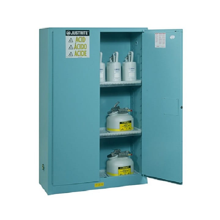 2- door large safety cabinet for corrosives