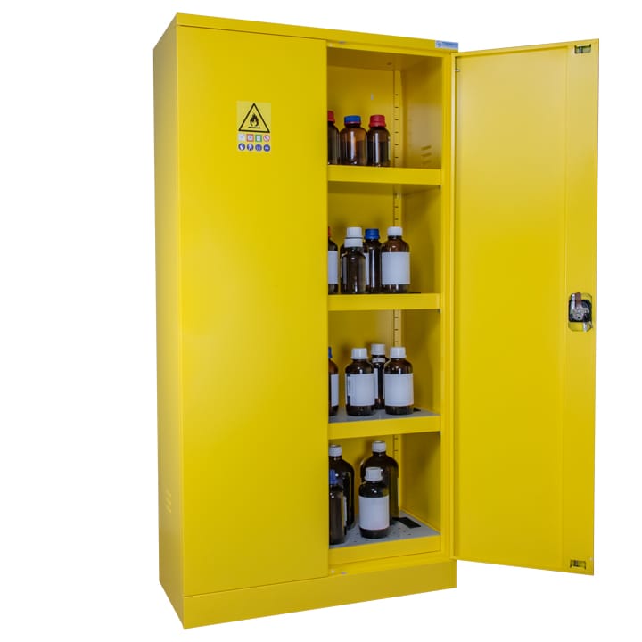 2-door large sheet steel safety cabinet