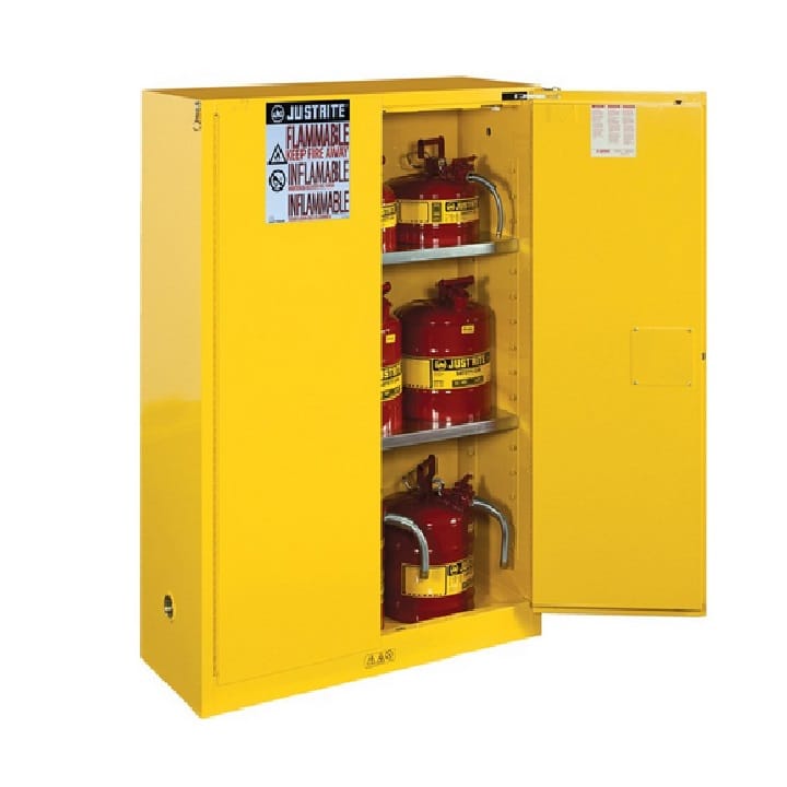 2- door tall safety cabinet for flammables