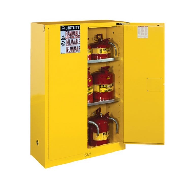 2- door tall safety cabinet for flammables