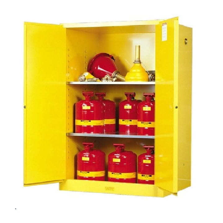 2- door tall safety cabinet for flammables