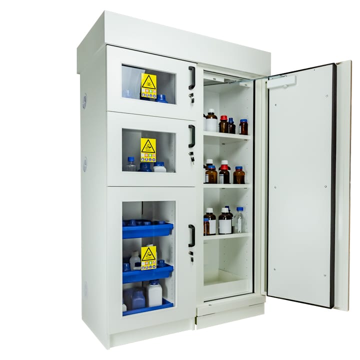 2- door tall safety cabinet Type 90 - 4 compartments