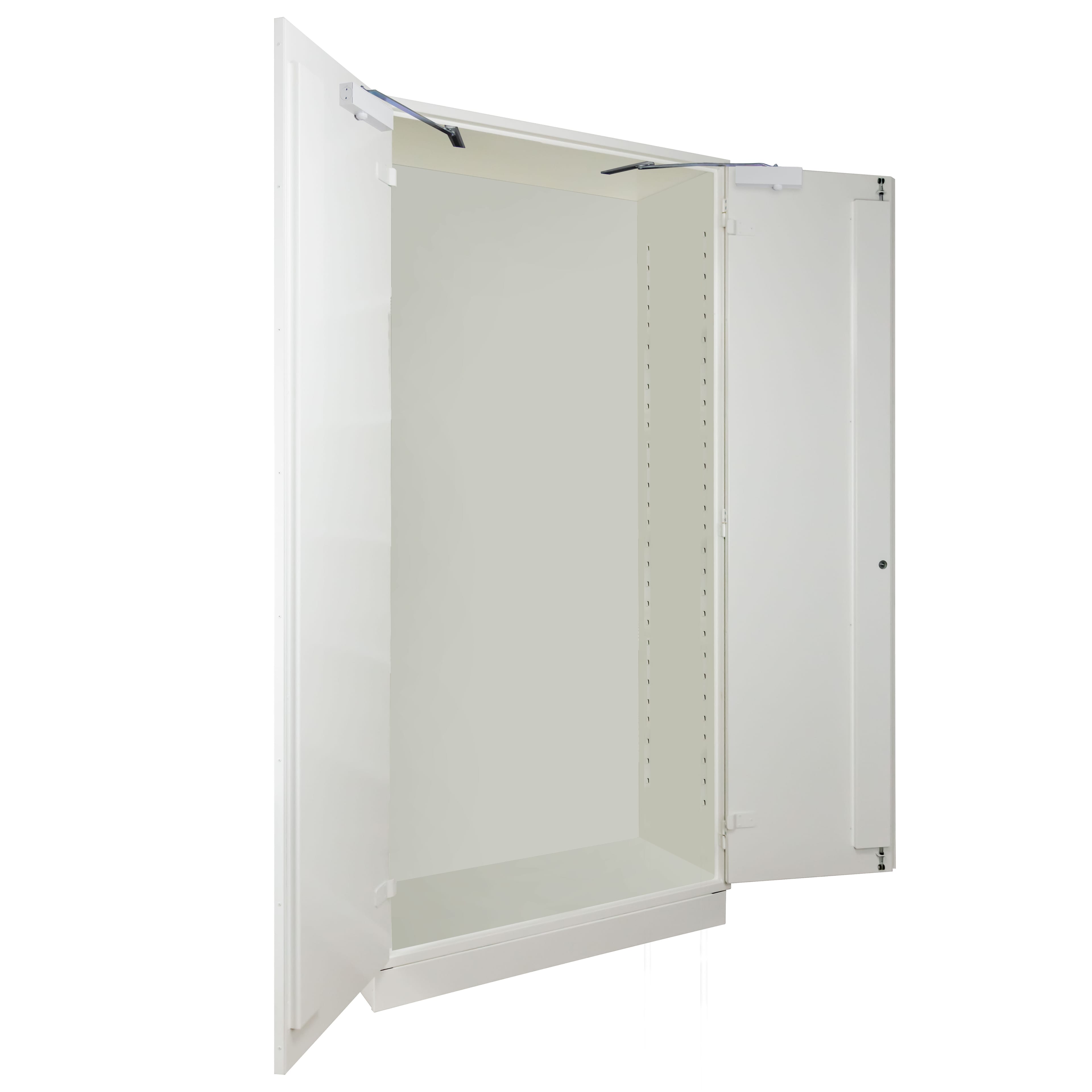 2 doors hight lithium battery safety cabinet to be fitted