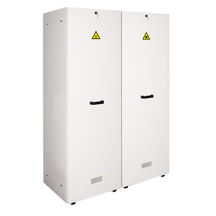2- sliding door tall safety cabinet - 2 compartments