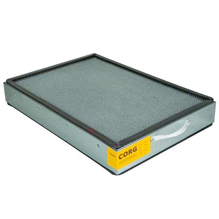 Activated carbon filter for organic and corrosive vapors - Compatible MF3-BE