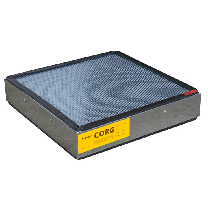 Activated carbon filter for organic and corrosive vapors - for fume hoods type H60 and H70